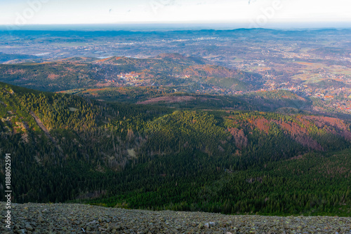 autumn landscape in the mountains