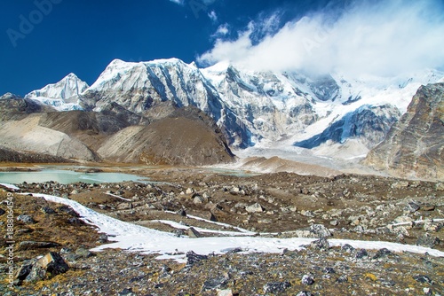 Photos Mount Cho Oyu peak mountain panorama himalaya landscape