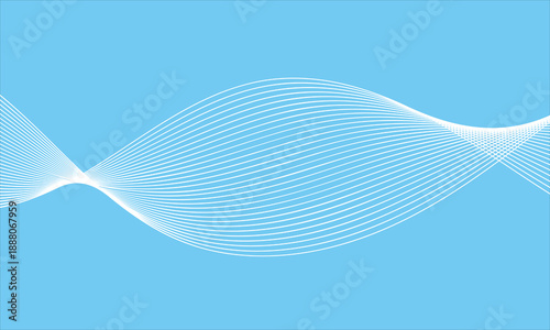Elegant wave flow pattern with premium artistic depth