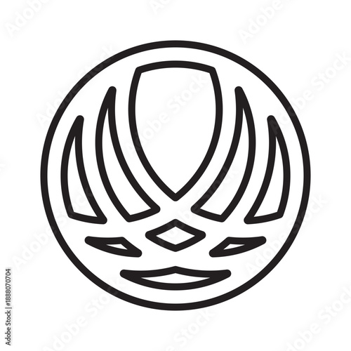 abstract icon design vector 