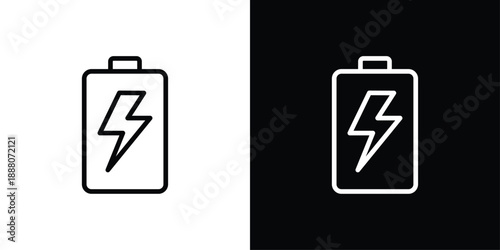 Battery Icon Sheet Black And White