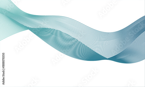 Graceful abstract motion inspired by modern aesthetics