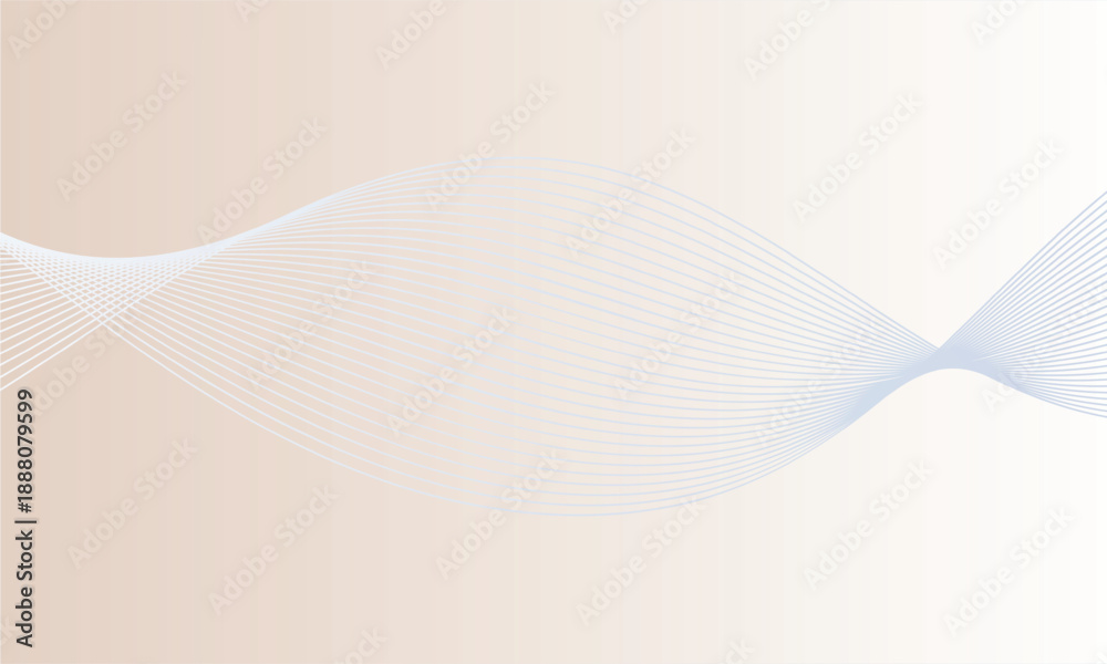 Fototapeta premium Premium wave background featuring smooth layered motion