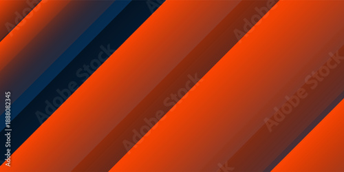 Abstract geometric dark blue and orange square theme overlap background modern illustrations neutral nice good