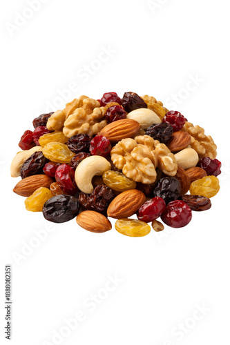 mixed nuts and dried fruits