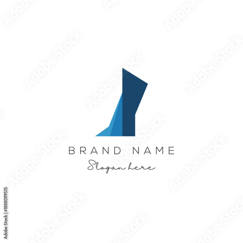 Sign of letter P logo. P logo vector icon, P letter combined with logo icon illustration design.