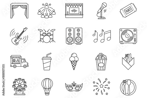 This image contains a diverse assortment of symbols and icons, each representing different concepts and ideas. The symbols include a variety of shapes, objects, and abstract designs that convey variou
