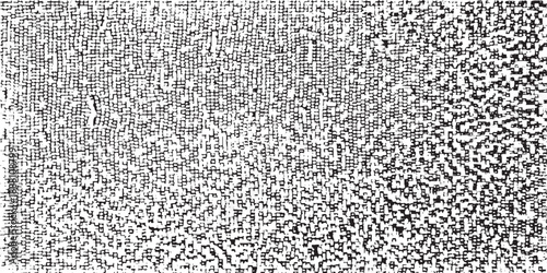 Small uneven spots and particles of debris. Abstract vector texture.  Distressed uneven background. Grunge texture overlay with fine grains isolated on white background. Vector illustration. EPS10.