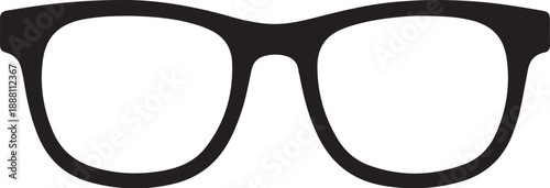 Black Eyeglasses with Clear Lenses optical