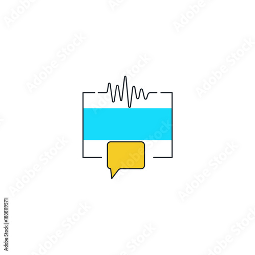 Free Download NLP Sound Waves Transforming into Text Speech Bubbles. Natural Language Processing, Voice Recognition, and AI Communication Vector - GFXLoad