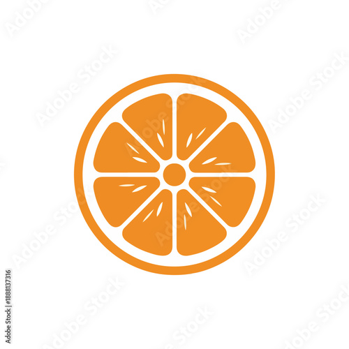 Orange Slice Cross Section