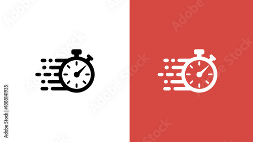 Stopwatch Icon Designs for Speed and Time Management