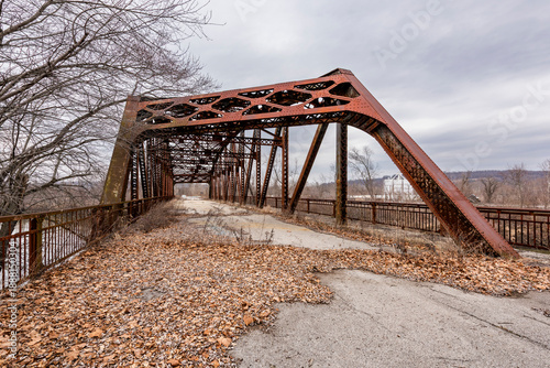 Abandoned and Rusting Willow Grove Bridge - PA Route 18 - New Castle, Pennsylvania