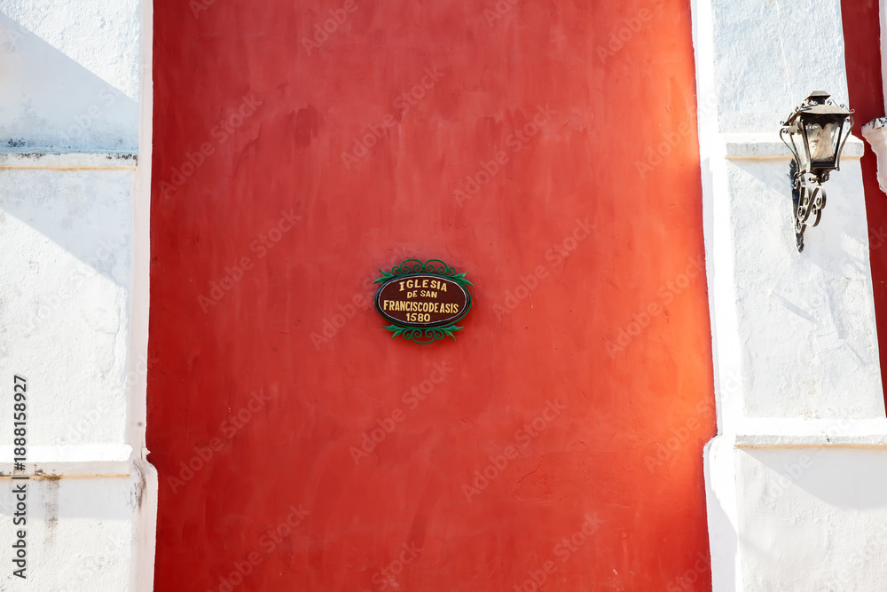 custom made wallpaper toronto digitalHistoric Church of Saint Francis of Assisi built in 1580 at the beautiful heritage town of Mompox in Colombia