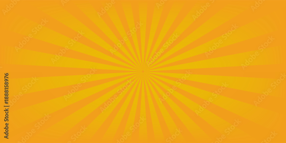 Obraz premium orange sun rays background design template