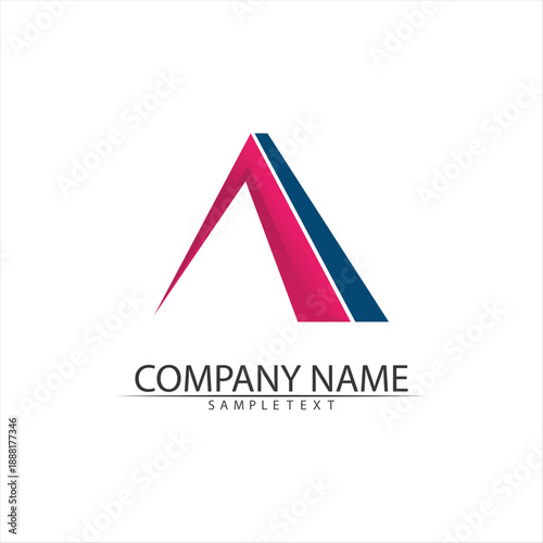 A Letter Logo Template