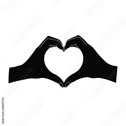 Hands Forming Heart Shape
