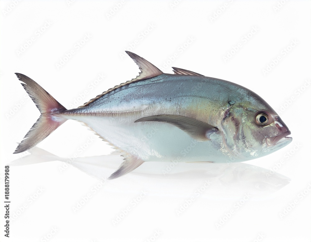 Obraz premium fresh fish isolated on white