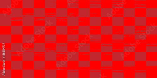 Red attice vector illustration alternating into square shape medium size. abstract eps 10.