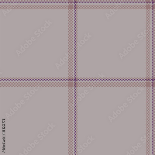 Mixed seamless vector fabric, vivid plaid background pattern. Simple textile texture tartan check in grey and pastel colors.