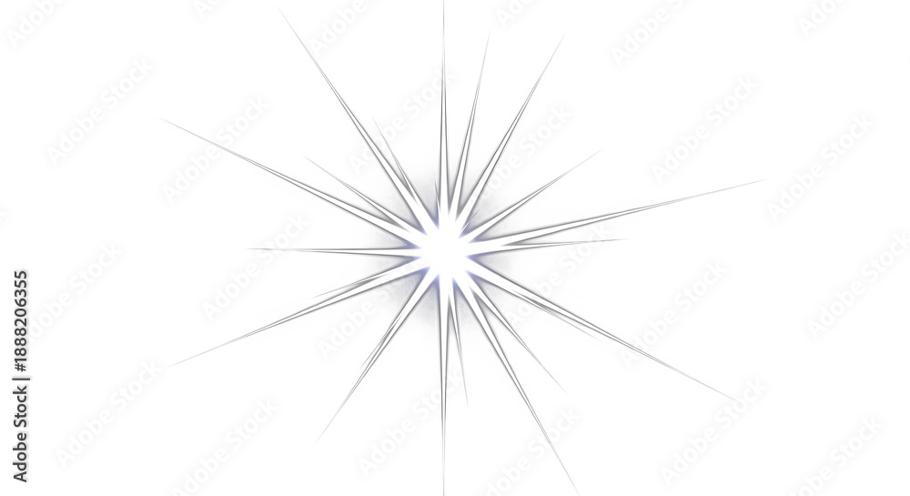 Obraz premium Vibrant starburst effect with dynamic white and gray lines radiating outward – Best for graphic design, web banners, social media posts, marketing, presentations, and creative projects