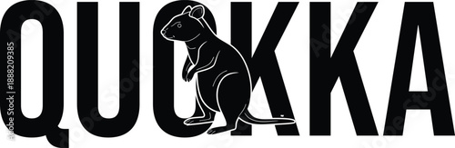 Quokka Portrait Wildlife Animal Nature Australian Fauna Marsupial Close Up Adorable Creature