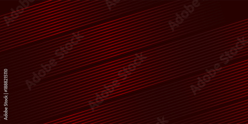 Top red steel mesh background with red glowing lines with free space for design. Modern technology innovation concept background. Perforated dark red metal sheet for background design