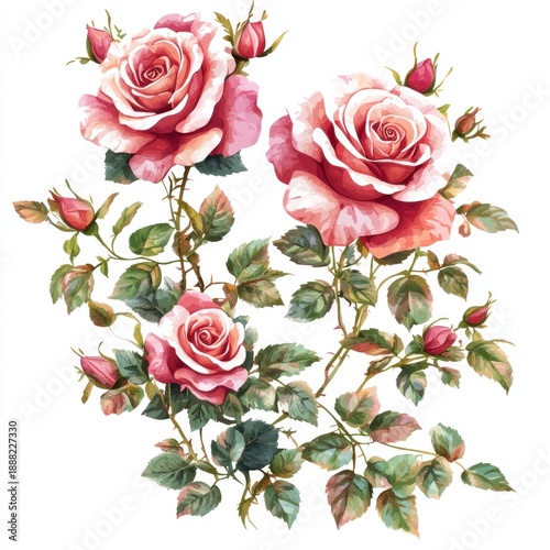 Soft petals of pink roses invite admiration showcasing nature's grace and beauty