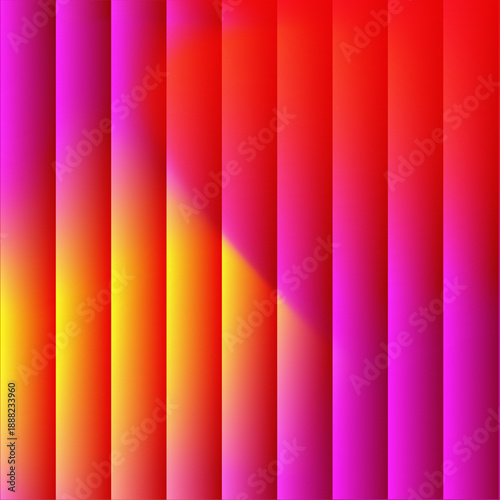 Vibrant gradient background with colorful vertical stripes