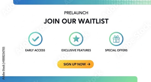 Join Our Waitlist Prelaunch with Early Access, Exclusive Features, Special Offers