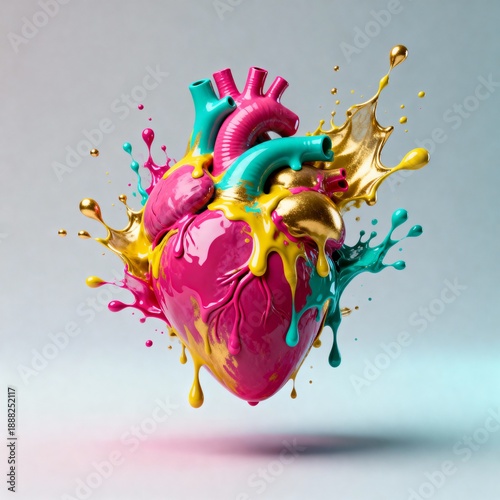 Artistic Human Heart