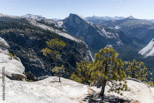 View of Half Dome from Yosemite Point