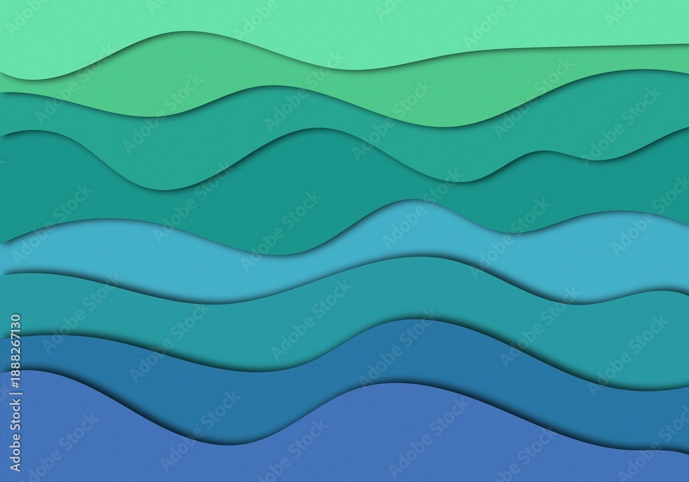 Fototapeta premium abstract blue wave background