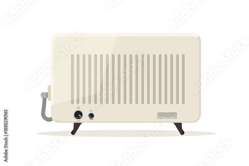 Heater isolated illustration