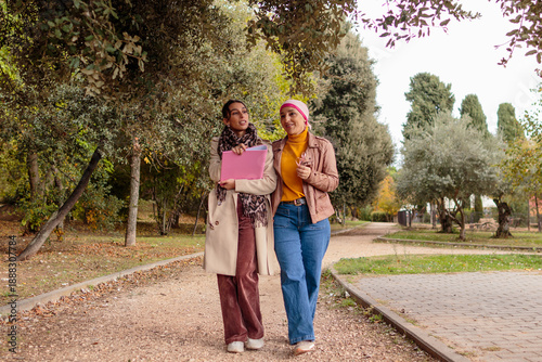Volunteers collecting signatures for breast cancer awareness