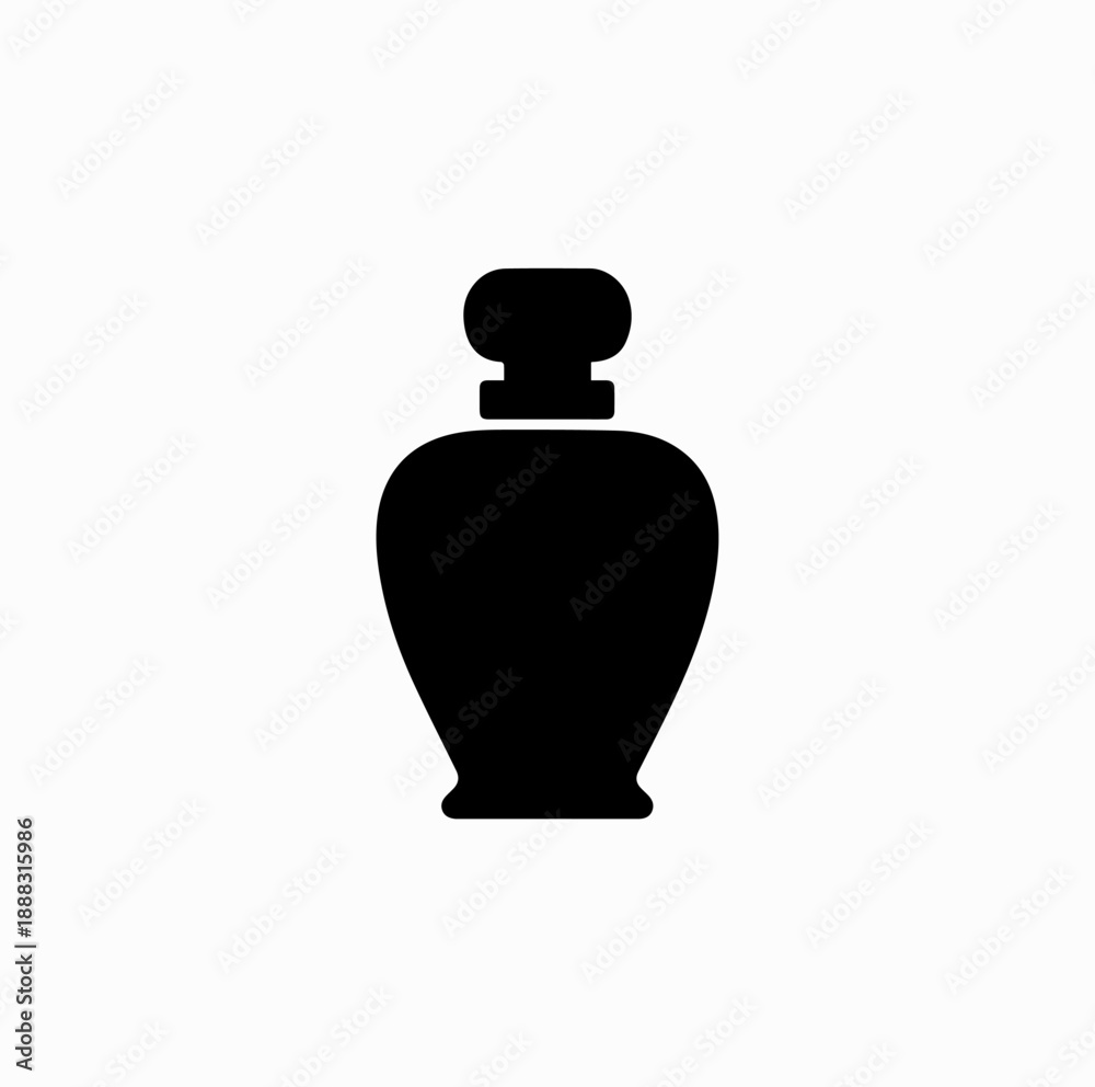Obraz premium Luxury Perfume Bottle Icon