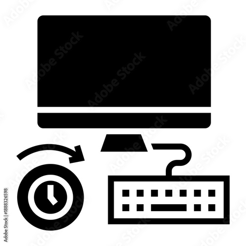 workaholic Solid icon