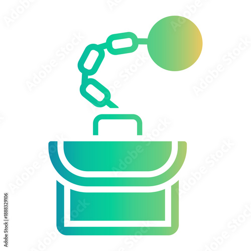 workaholic Gradient icon