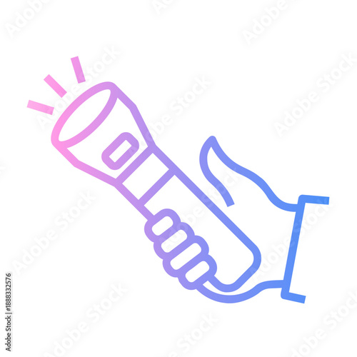 adventure Line Gradient Icon