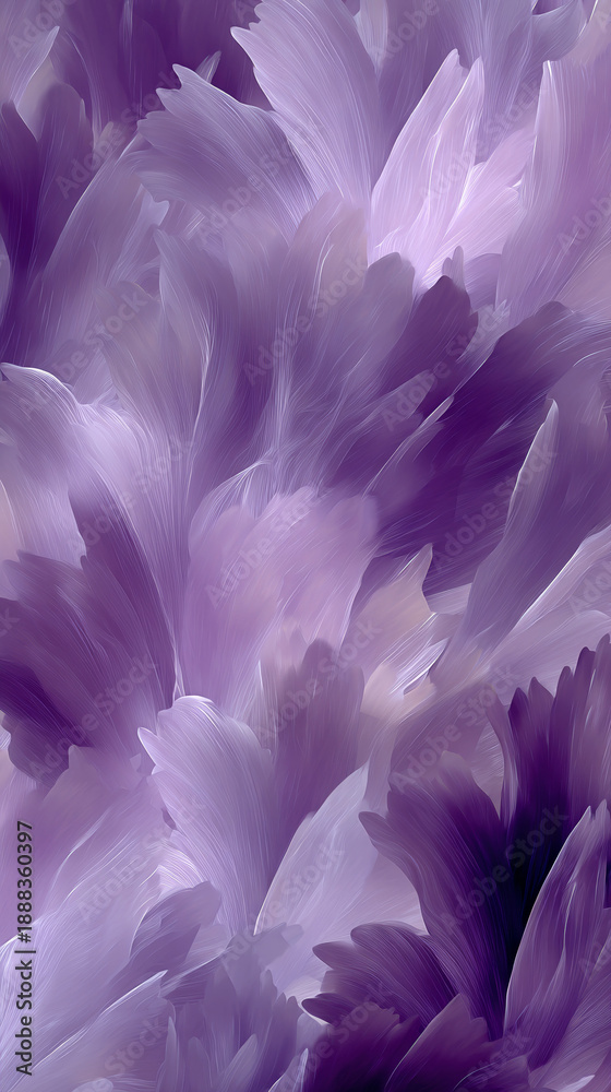 custom made wallpaper toronto digitalAbstract Purple Floral Texture With Soft Petal Layers