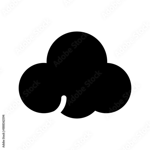 Cloud Icon Vector Symbol Design Illustration