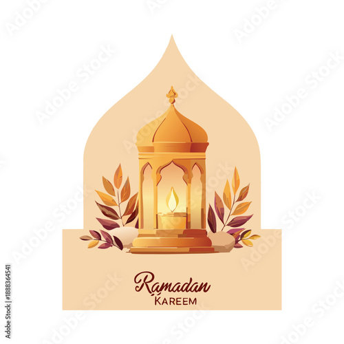 Artistic Taj Mahal vector illustration featuring a decorative Diwali candle flame and festive pattern design for a religious holiday celebration icon