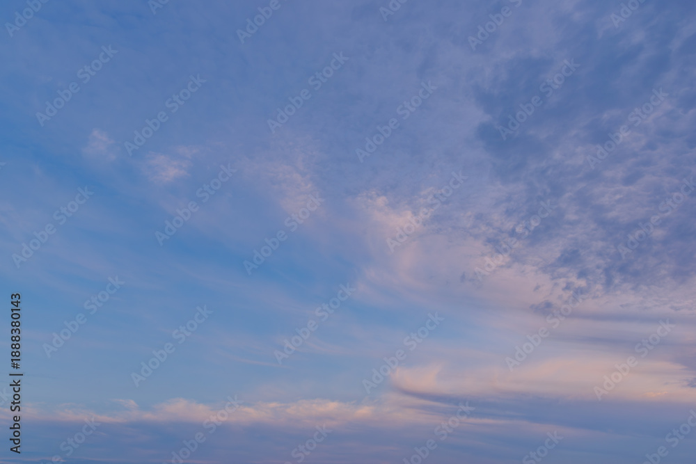 Obraz premium もやもやした朝空