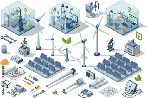 Renewable Energy Lab Sustainable Research & Tech