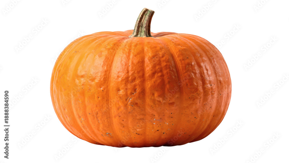 Obraz premium Pumpkin isolated cutout on transparent background