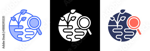 Environmental Impact triple icon