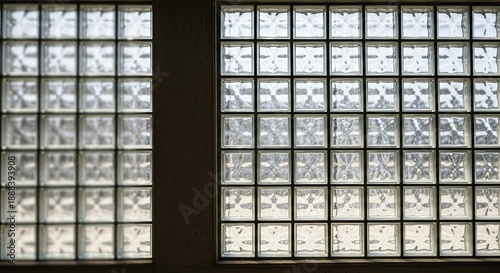 Modern glass block windows