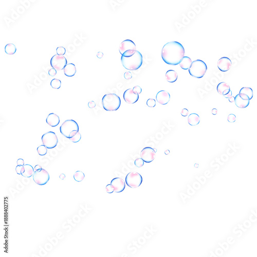 bubbles in the air