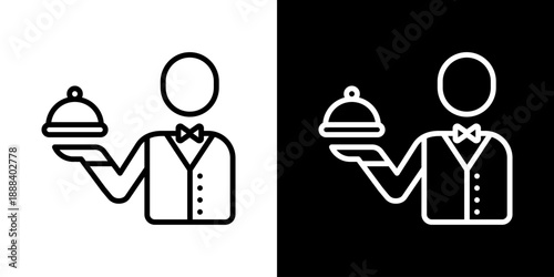 Waiter Service Icon