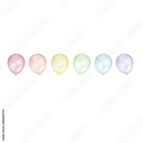 Set of Soft Balloons